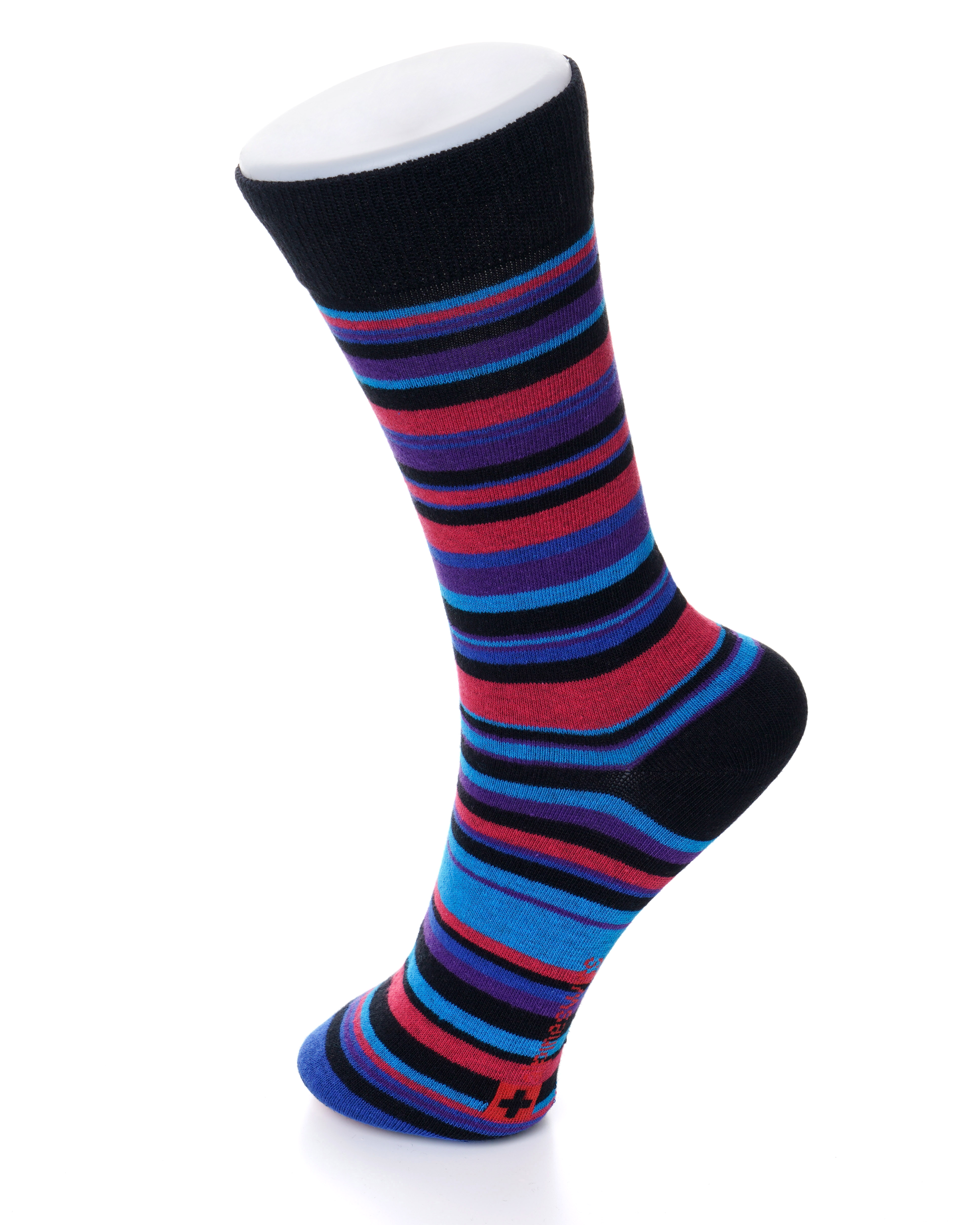 Alpine Swiss 6 Pack Mens Cotton Dress Socks Mid Calf Argyle Pattern